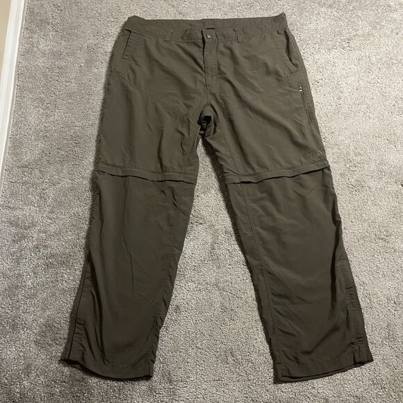 The North Face Mens Nylon Convertible Mens Hiking Pants in Waist 40 Outdoor READ - Picture 1 of 16